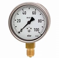 KPCh 100-1 -1,5...+1 mbar G1/2" Тягонапоромер УТ000013622
