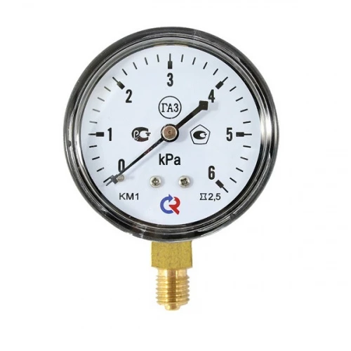 КМ-11Р +25 kPа.М12х1,5.2,5 Напоромер, ф63 УТ000000966