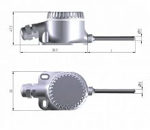 ДТС045-Pt100.В3.80 L=80мм d=10мм УТ000005471