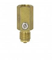 ДУ-Л G1/2"/G1/2" Латунь, Ру 25 МПа Демпферное устройство  УТ000009654