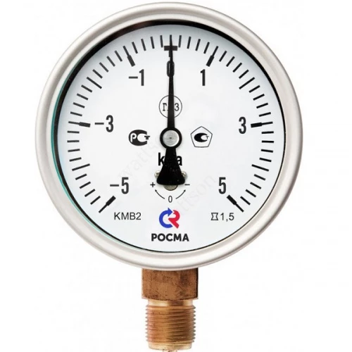 КМВ-22Р -1...+1,5 kPа.G1/2".1,5 Тягонапоромер УТ000000956