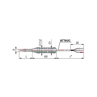 ДТС174-50М.В3.100/2м L=100 мм d=5мм lкаб=2,0 м УТ000008908