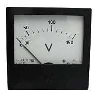 Э365.1 В 150 1,5 Вольтметр переменного тока 120х120 УТ000014200