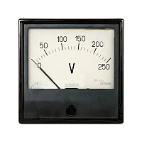 Ц33-М1 кВ 1,25 45-10000Гц кл.1,5 Вольтметр переменного тока 120х120мм УТ000014944