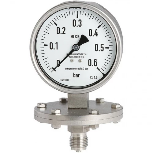 PCh G 160-3 250 mbar Uhr3:00 Фланец DN50 PN40 СИЛИКОН 